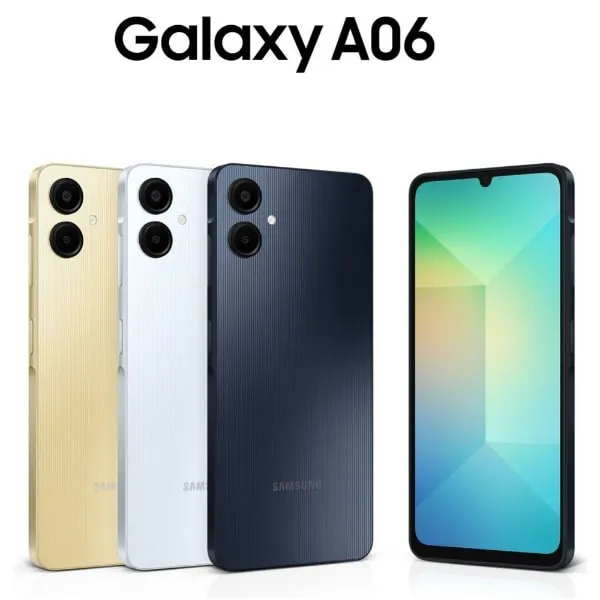 گوشی موبایل سامسونگ مدل Galaxy A06 4G ظرفیت 128 گیگابایت (دو سیمکارت + رم 6 + گارانتی 18 ماهه شرکتی) گوشی موبایل سامسونگ مدل Galaxy A06 4G ظرفیت 128 گیگابایت (دو سیمکارت + رم 6 + گارانتی 18 ماهه شرکتی)